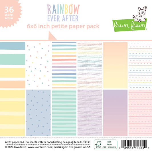 Rainbow Ever After Petite Paper Pack 6x6