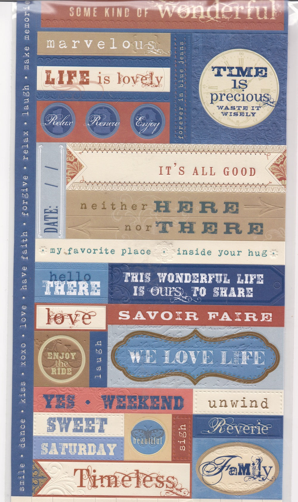 Little Yellow Bicycle Fresh Verse Stickers