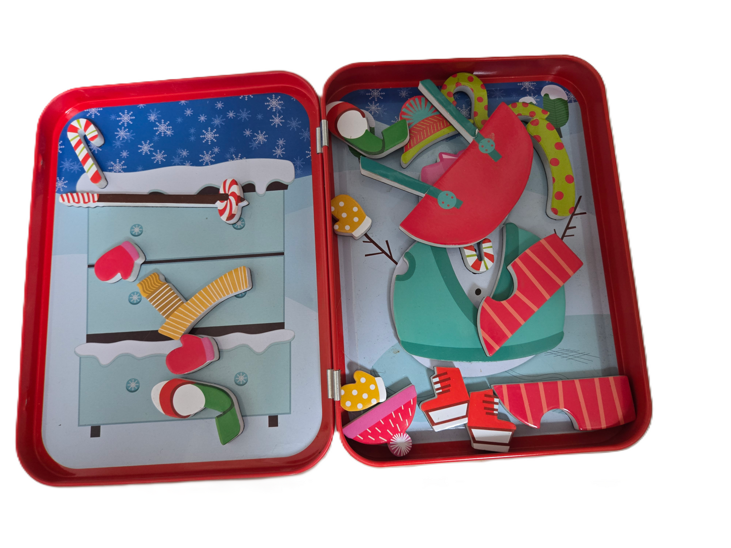 Magnetic Pocket Activity Dress Up Snowman Set