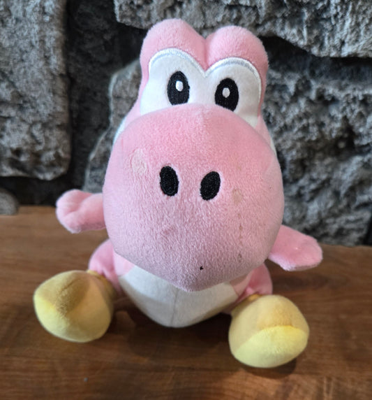 Super Mario Brothers Yoshi Little Buddy Pink Plush