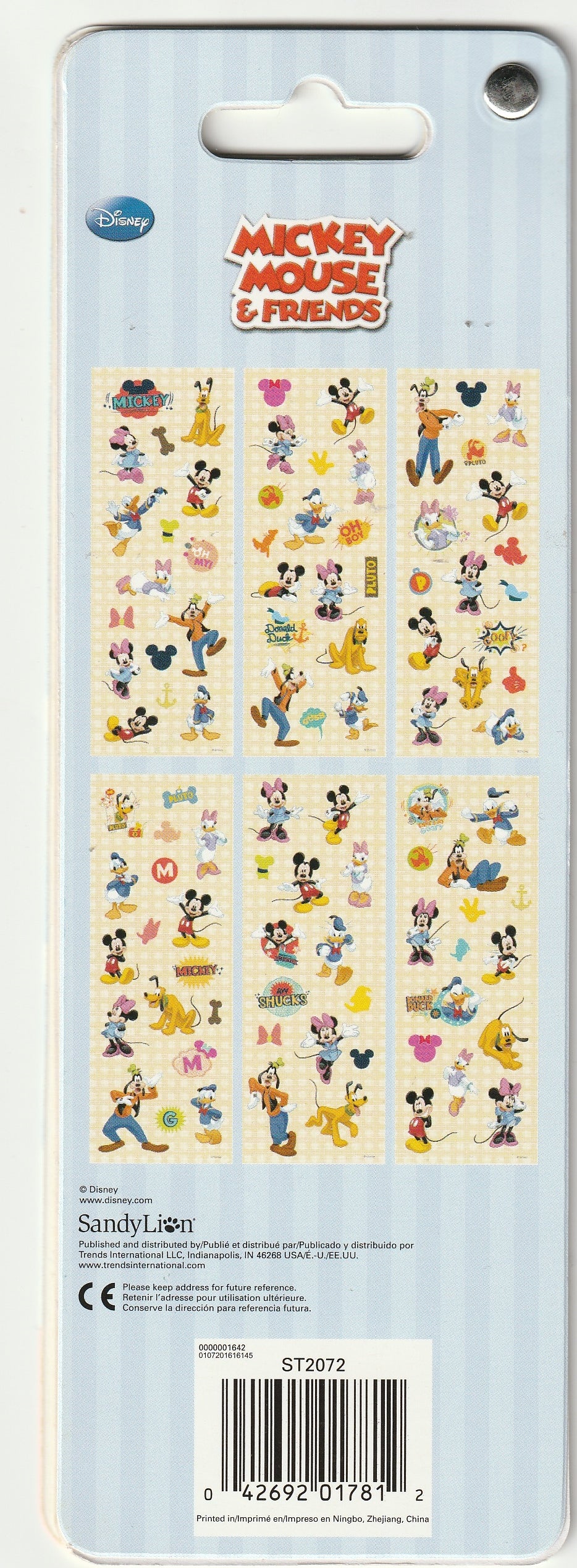 Mickey Mouse Flip Sticker Book