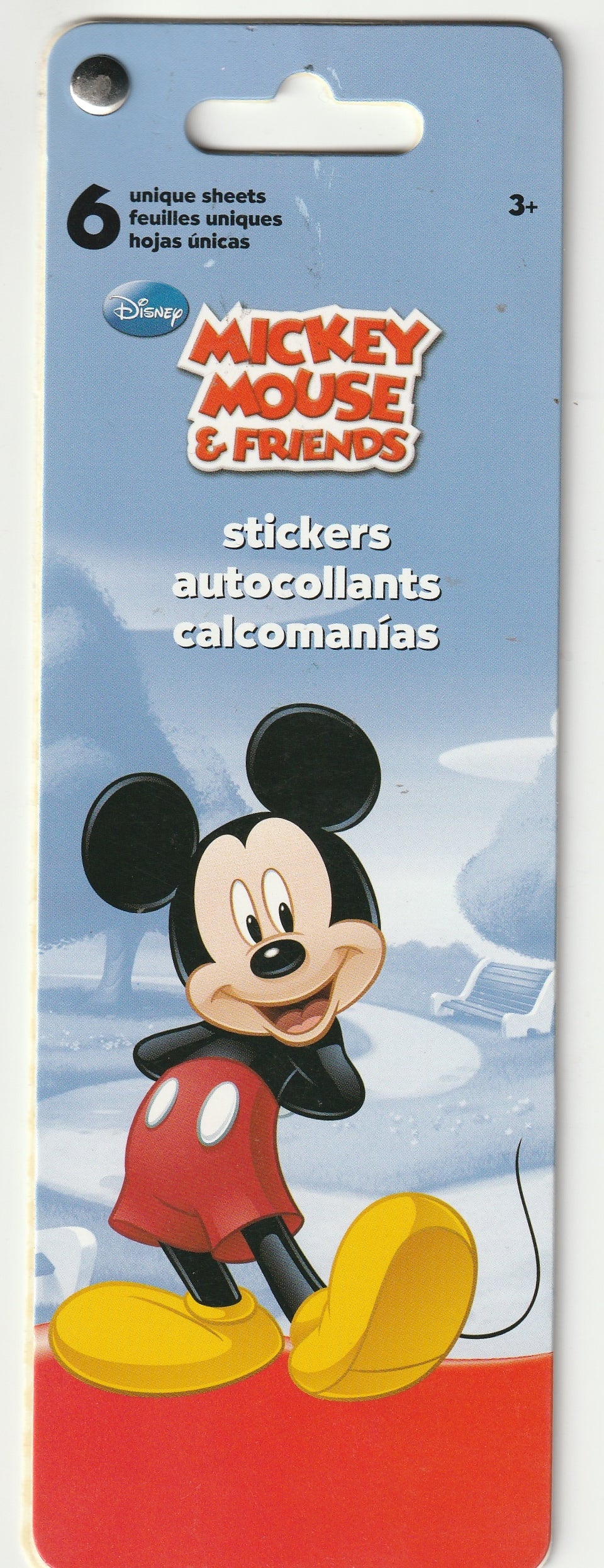 Mickey Mouse Flip Sticker Book