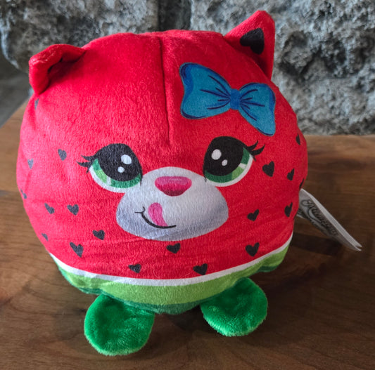 Misfittens Plush Watermelon Cat