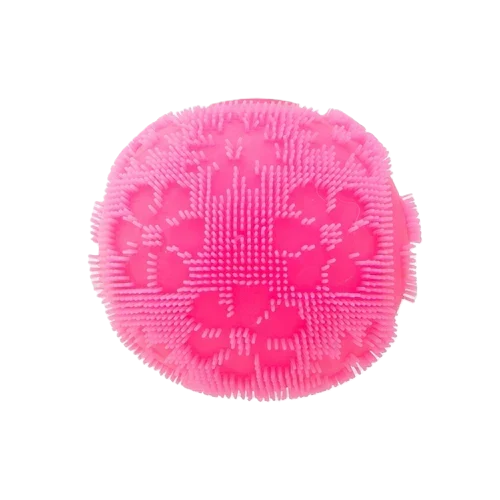 Pink Needoh Flower Power Fuzz Ball