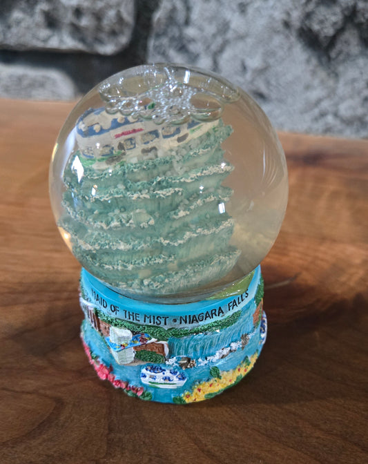 Niagara Falls Maid of the Mists Snow Globe
