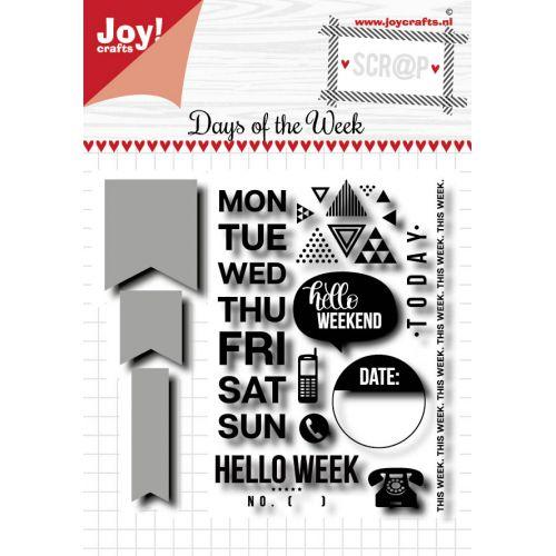 Days of the Week Planner Stamps and Dies Set