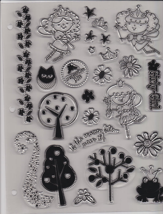 Frolicing Fairies Clear Stamps