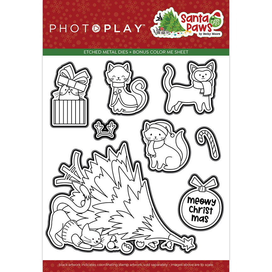 Cat Dies - Santa Paws - Photoplay