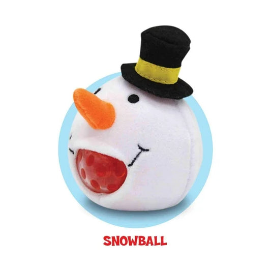 PBJ Plush Ball Jellies Snowball the Snowman