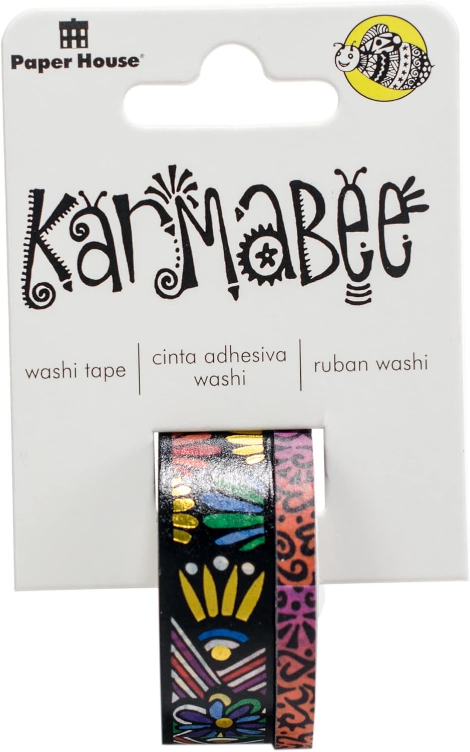 Karambee Joyful Celebration Set of 2 Foil Accent Washi Tape Rolls
