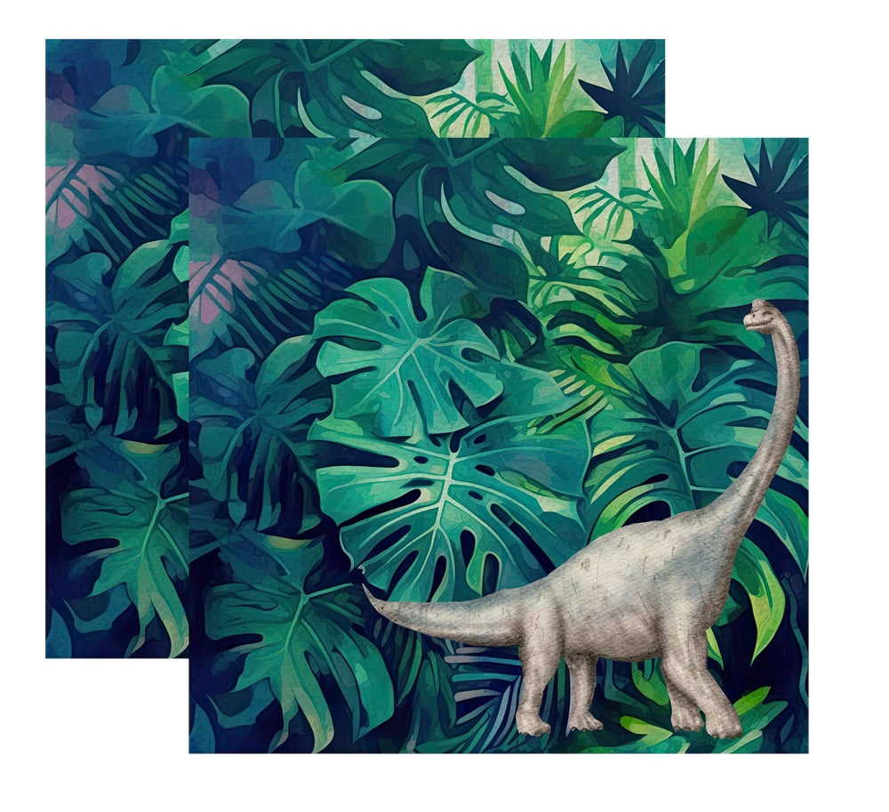 Dino Land USA - 12X12 Scrapbook Paper