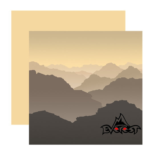 Expedition Everest Scrapbook Paper