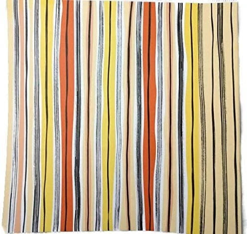 Halloween Sketch Stripes Scrapbook Paper