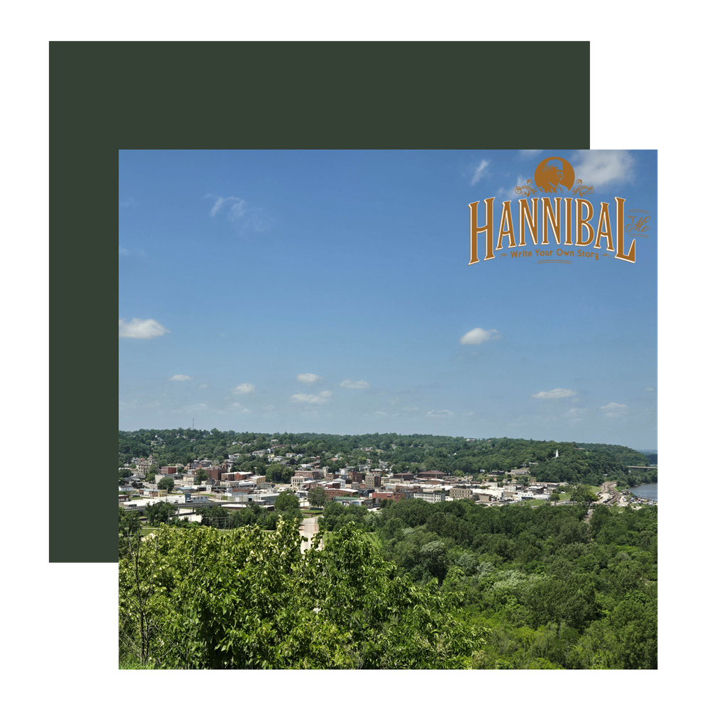 Hannibal Missouri Scrapbook Paper