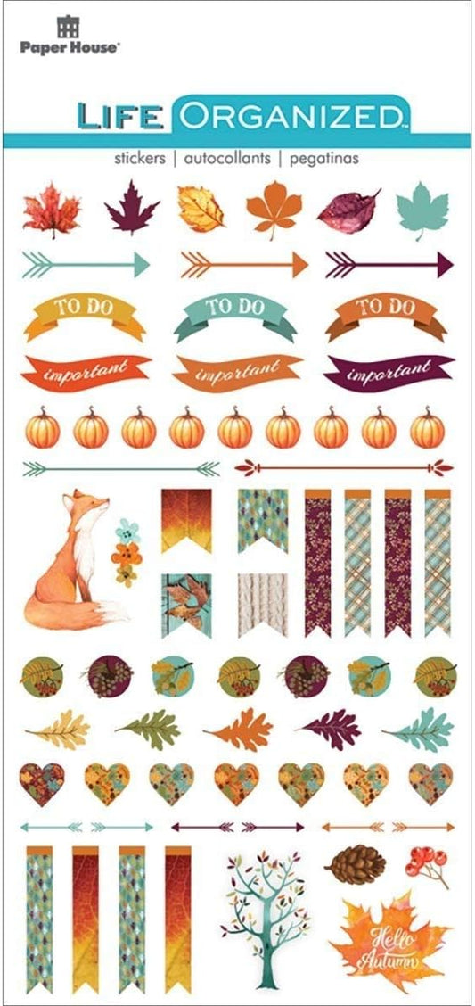 Autumn Woods Planner Stickers by Paper House