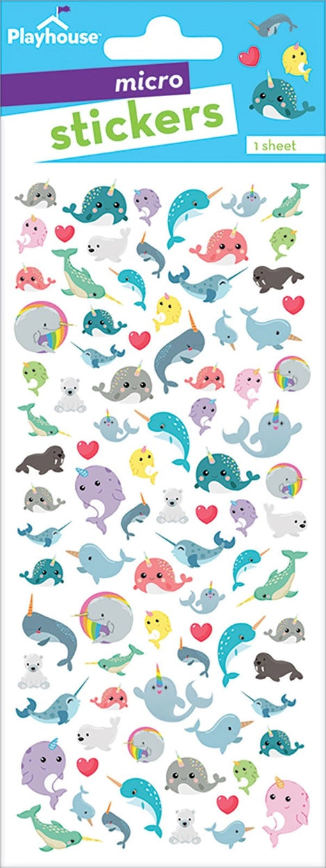 Narwahl Micro Stickers
