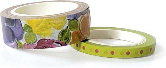 Painted Pansies Washi Tape