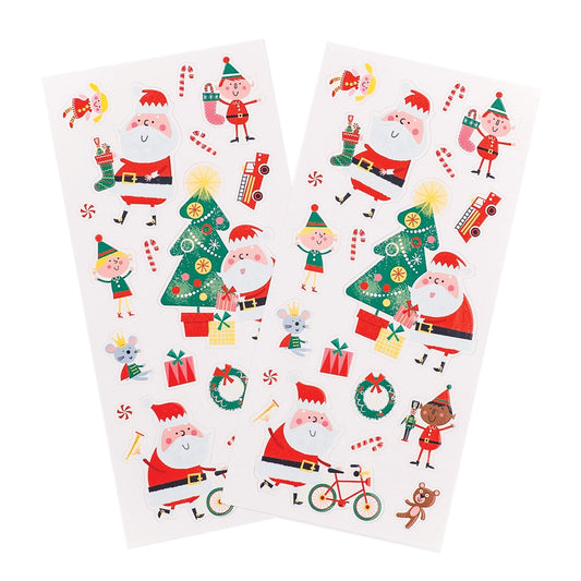 Christmas Candy Cane Scratch N Sniff Stickers
