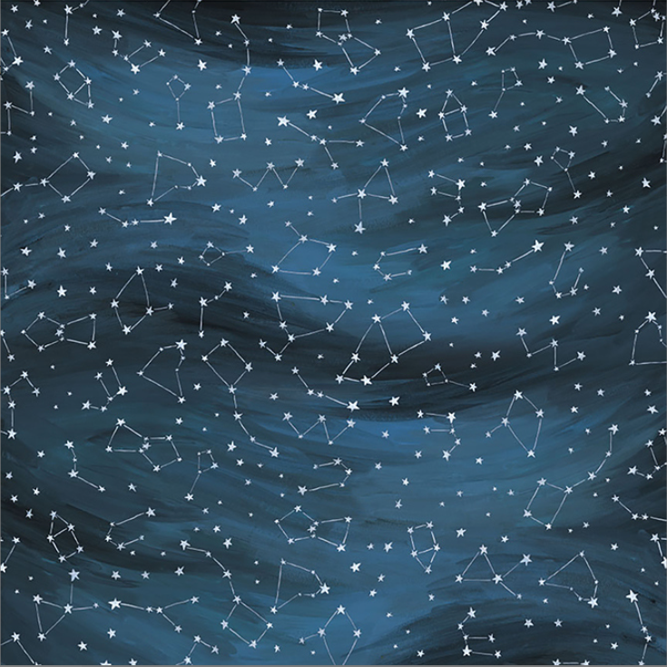 Night Sky Scrapbook Paper by American Crafts