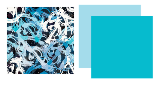 Psycadelic Graffiti and Solids 12x12 Scrapbook Papers