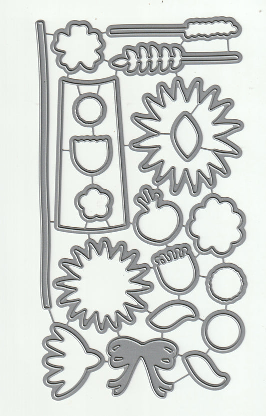 Papertrey Ink Flower Power Dies