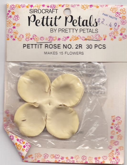 Pettit Petals Cream/Light Yellow Petals
