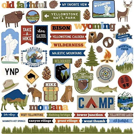 Photo Play Yellowstone Stickers
