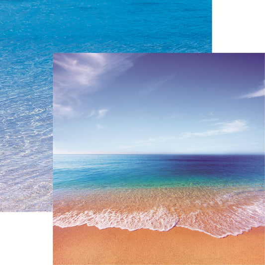 Reminisce Beach Vibes Beach Vibes Scrapbook Paper