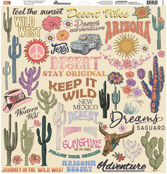 Reminisce Desert Dreams Stickers