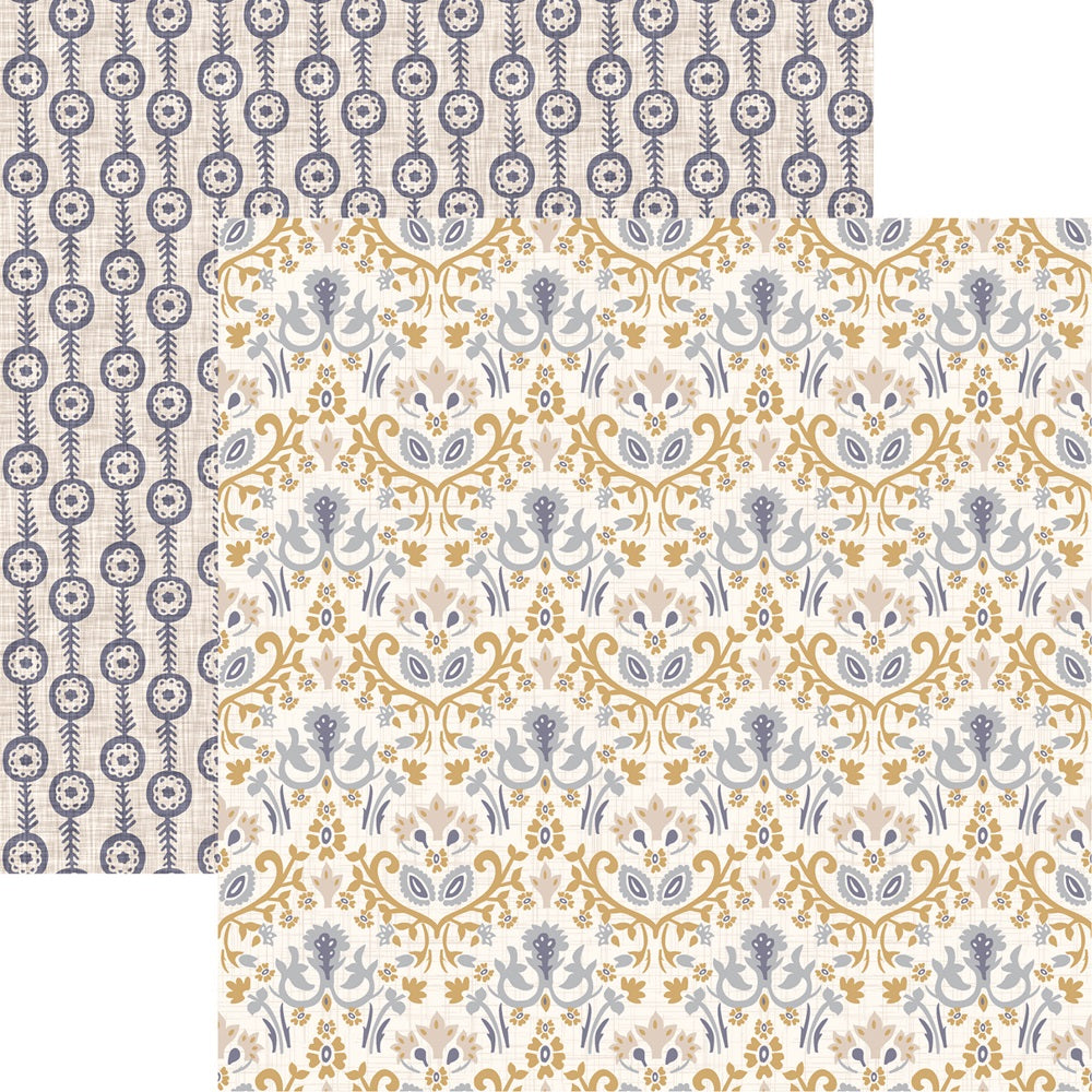 Reminisce French Country Style #1 Scrapbook Paper