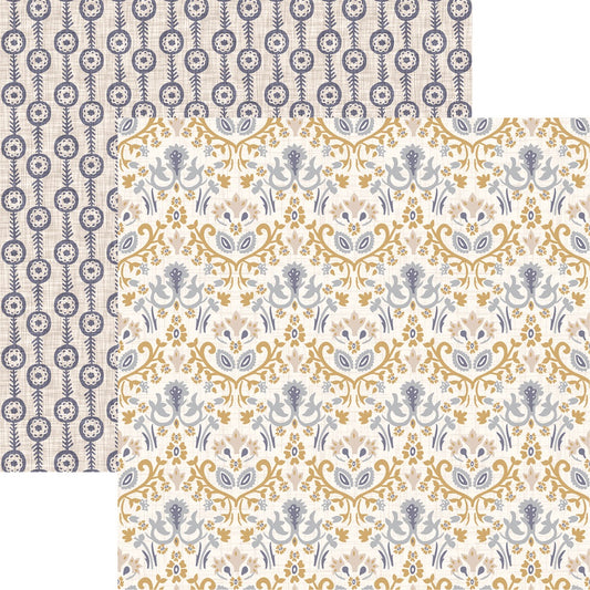 Reminisce French Country Style #1 Scrapbook Paper