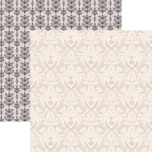 Reminisce French Country 4 Scrapbook paper