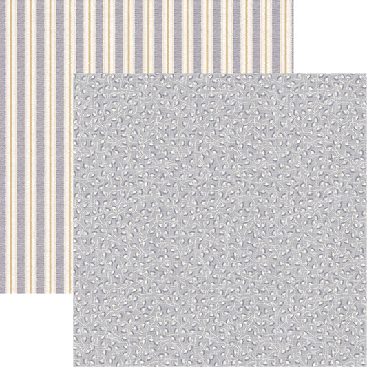 Reminisce French Country 5 12x12 Scrapbook Paper