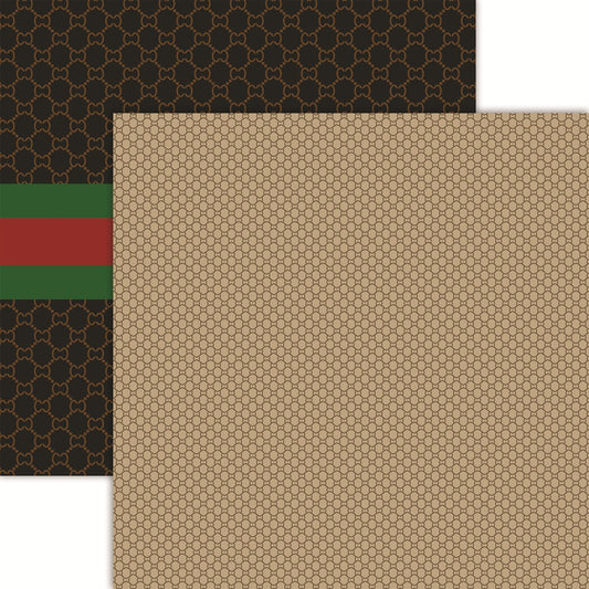 Reminisce High Society Scrapbook Paper