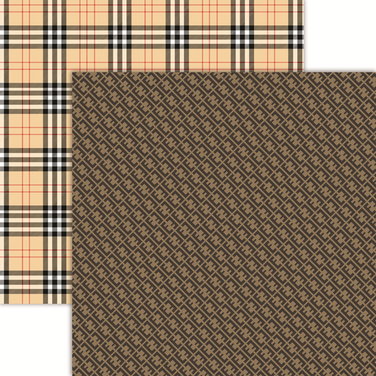 Reminisce High Society Prestige Scrapbook Paper