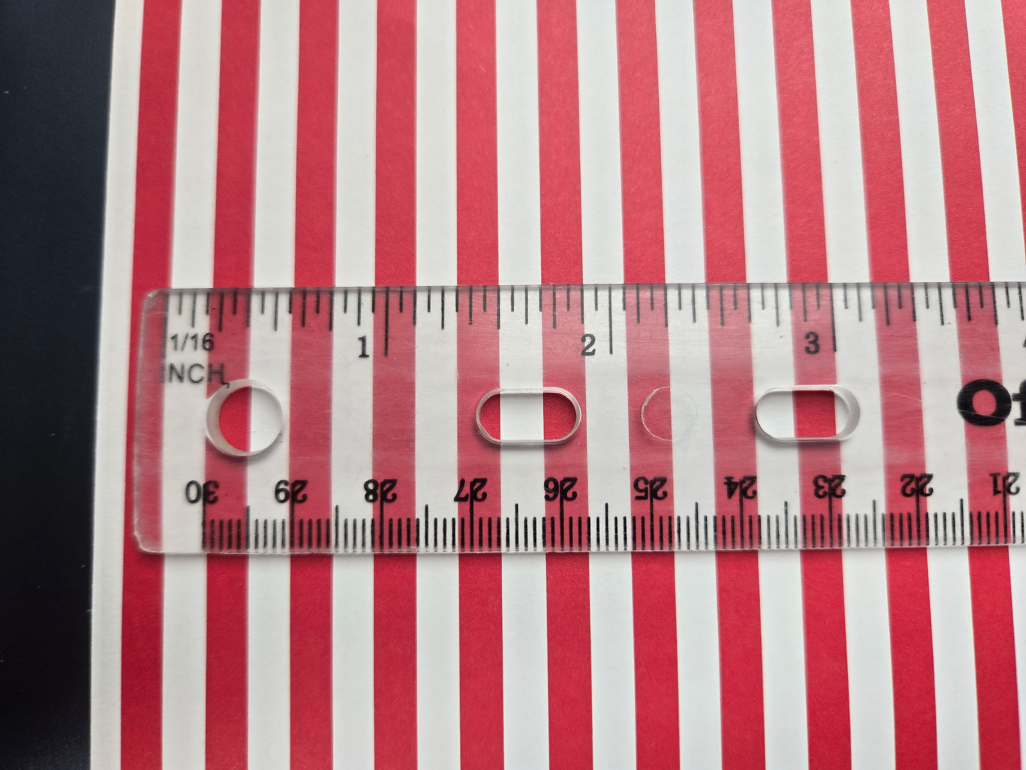 Celebration Stripe - Made in USA Americana 12x12 Scrapbook Paper by Reminisce