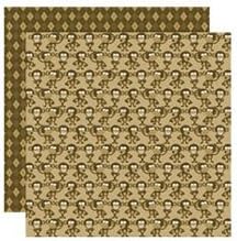 Monkey business Crazy Monkey Scrapbook Paper