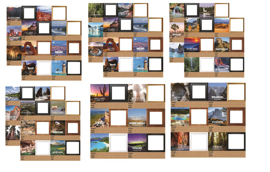 Reminisce National Park Travelogue Scrapbook Paper