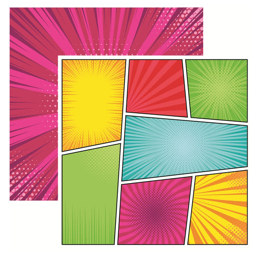 Reminisce Our Class - Way To go Graduation Scrapbook Paper