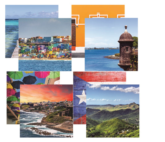 Reminisce Puerto Rico Scrapbook Papers Set