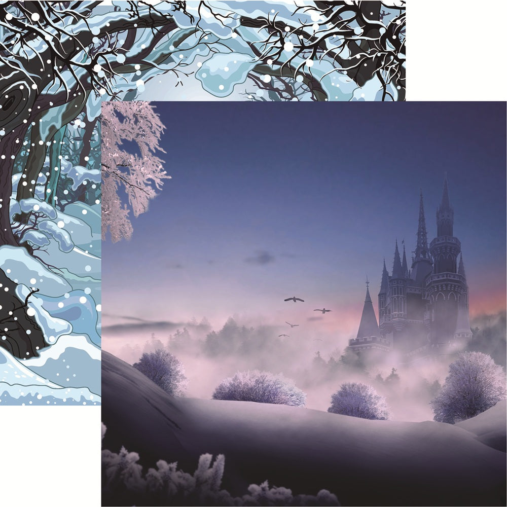 The Castle - Snow White - 12x12 Scrapbook Paper
