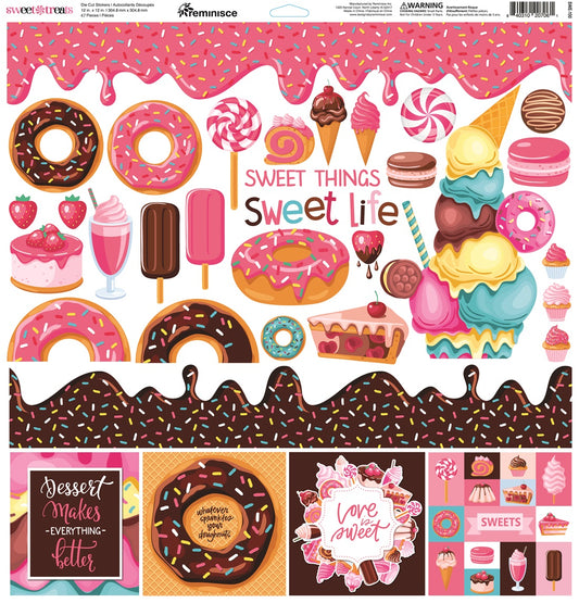 Reminisce Sweet Treats Stickers
