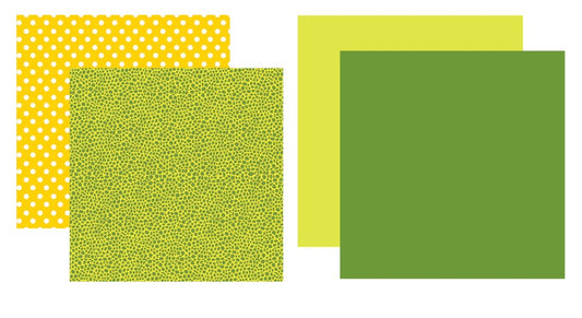 Toybox Dino Scrapbook Paper and Solid Cardstock Set