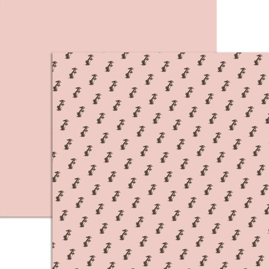 Winnie the Pooh Little Prints Rabbit Scrapbook Paper by Reminisce