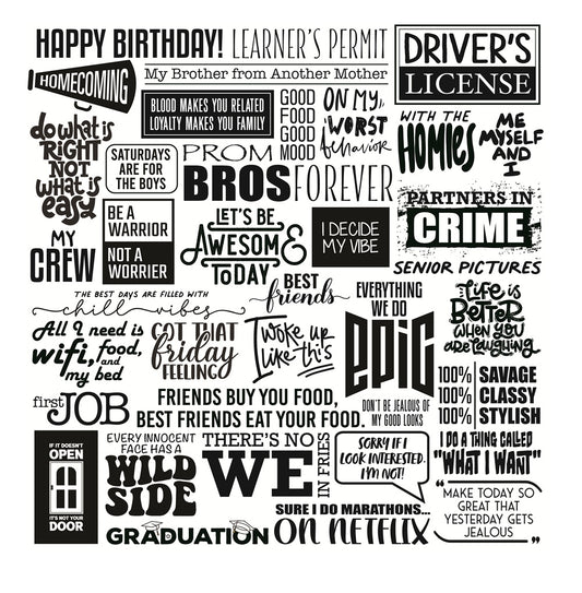 Reminiscd Boys to Men Stickers