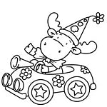 Riley and Co Circus Clown Car