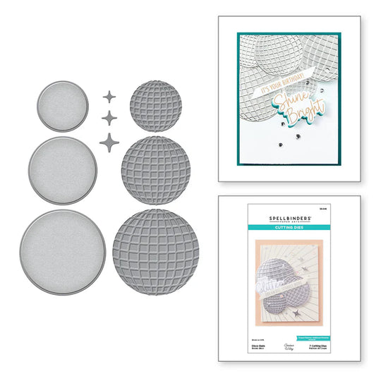 Disco Balls Dies by Spellbinders