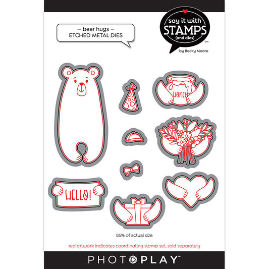Photo Play Bear Hugs Die Set