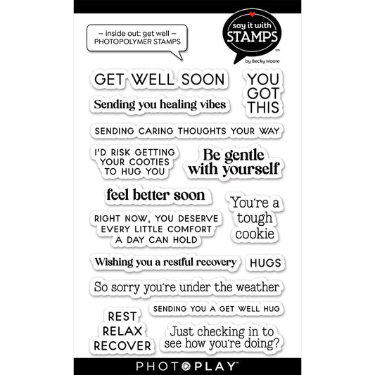 Get Well Stamps by Photo Play