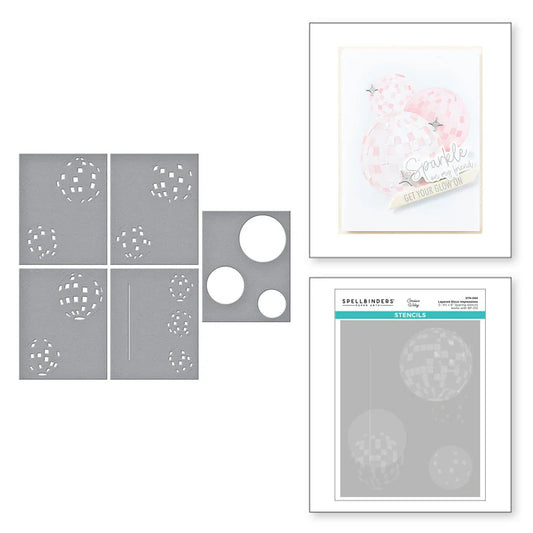 Disco Impressions Layered Stencil Set